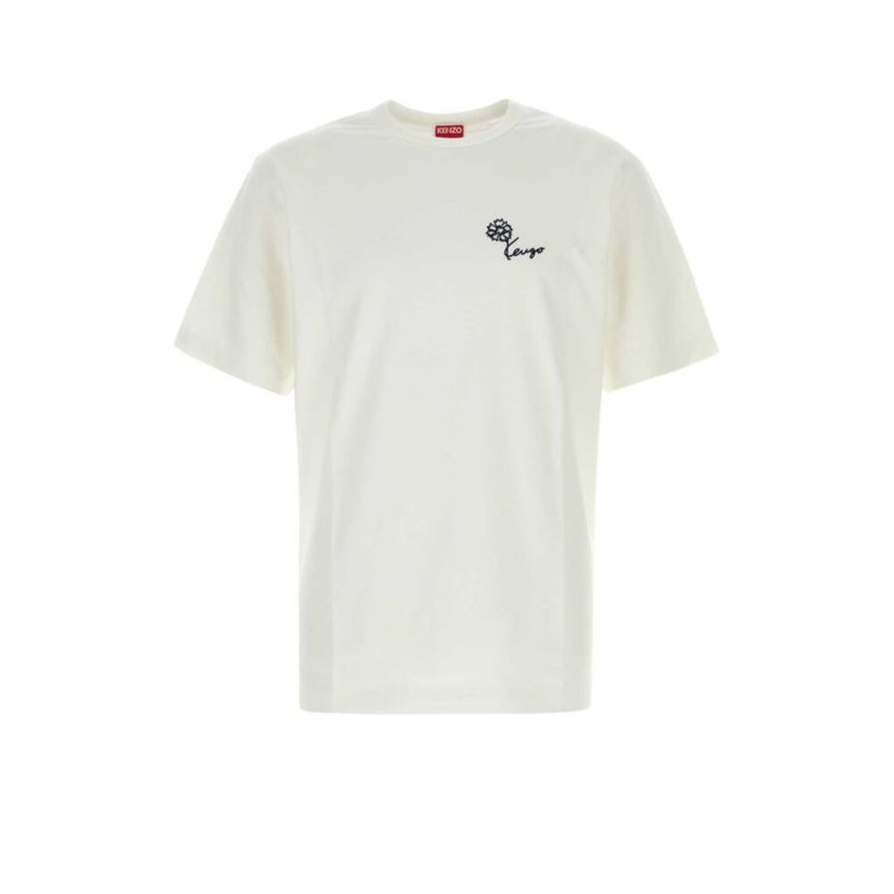 Kenzo Men White Cotton T-Shirt